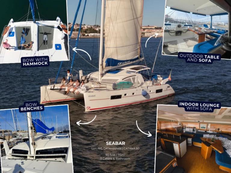 Ein Catana Catana 50 mieten in Alcântara