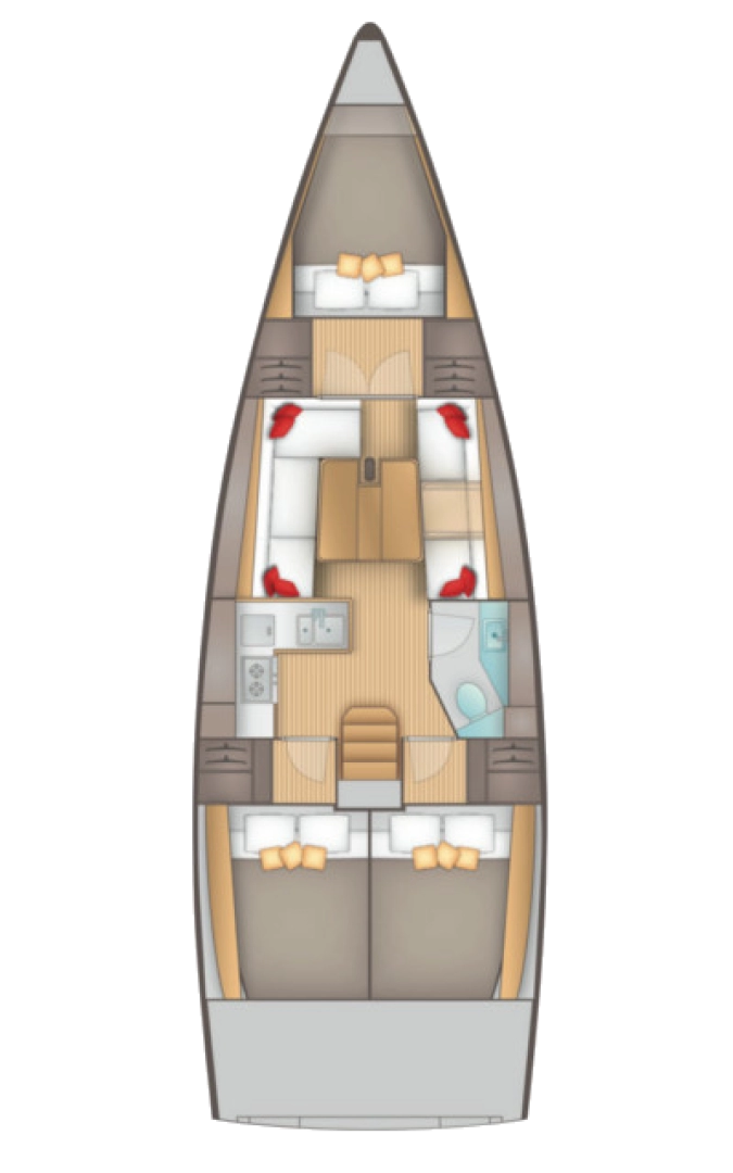 Segelboot mit oder ohne Skipper Salona mieten in Kaštela