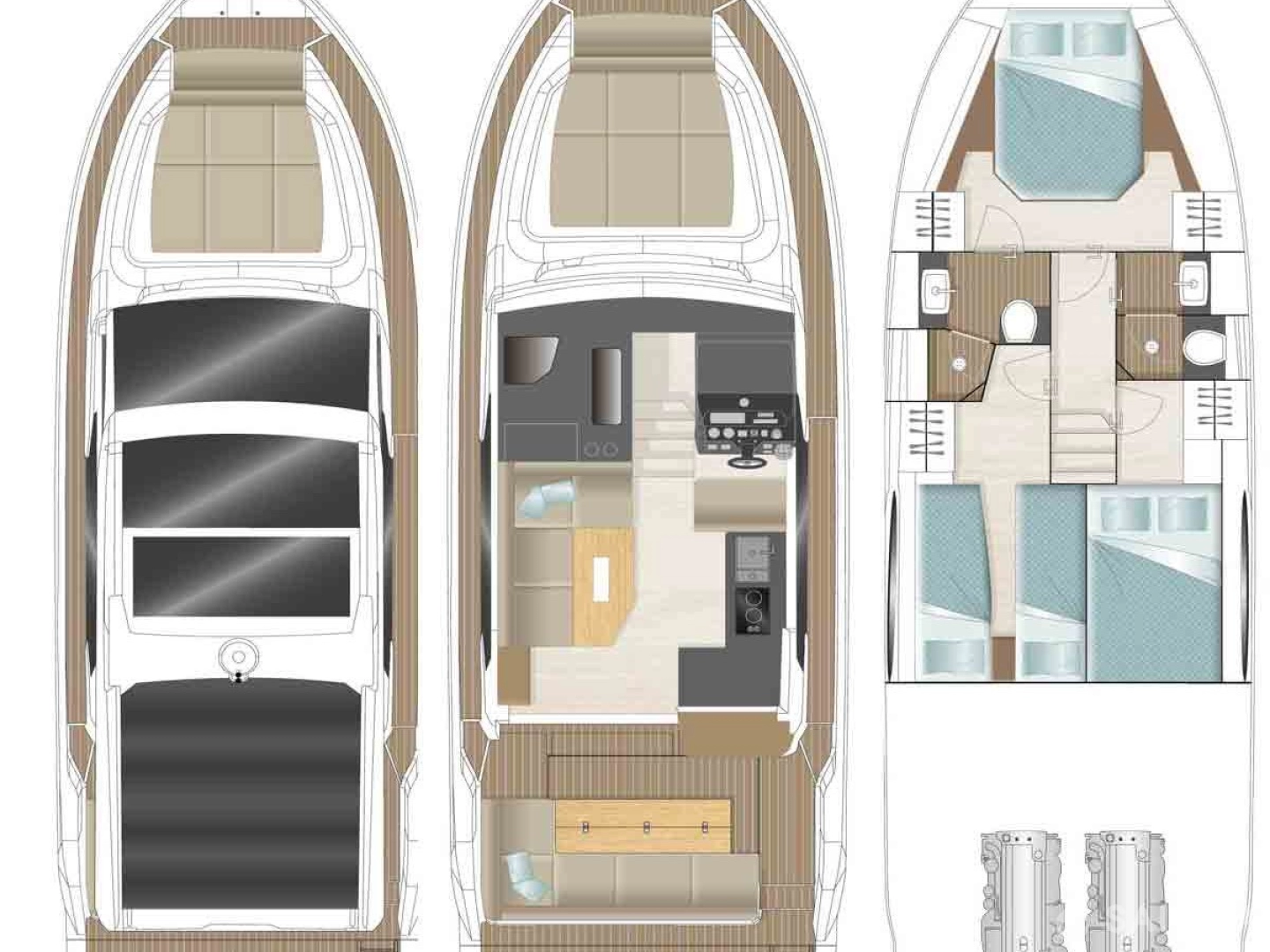 Ein Sealine Sealine C390 mieten in Biograd na Moru