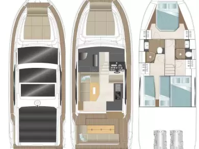 Ein Sealine Sealine C390 mieten in Biograd na Moru