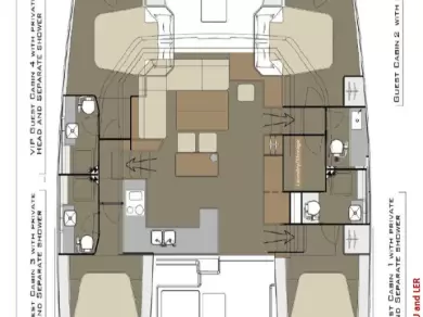 Dufour Dufour Catamarans 48 Sail mieten Primošten