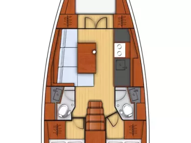 Ein Bénéteau Oceanis 38.1 mieten in Komolac
