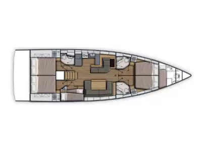 Vermietung Segelboot Bénéteau mit Führerschein