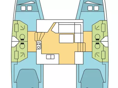 Katamaran mieten in Lefkáda - Fountaine Pajot Isla 40