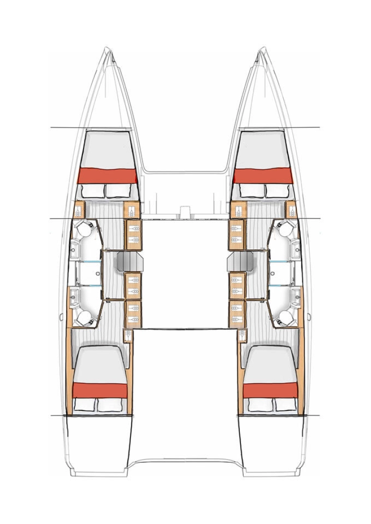 YachtCharter in Komolac - Excess Excess 13 - 4 + 2 cab. auf SamBoat