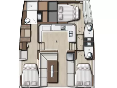 Boot mieten Šibenik günstig Bali Catspace Voile