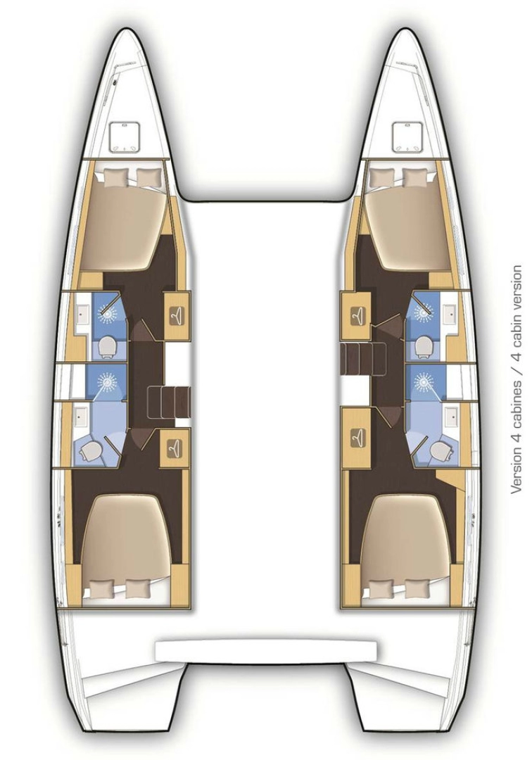 Ein Lagoon Lagoon 42 mieten in Salamína