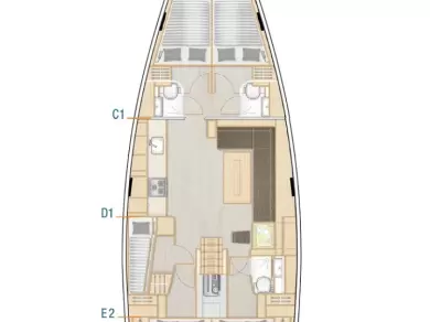 Segelboot mit oder ohne Skipper Hanse mieten in Fethiye