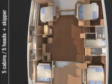 Boot mieten Pirovac günstig Dufour Catamarans 48 Sail