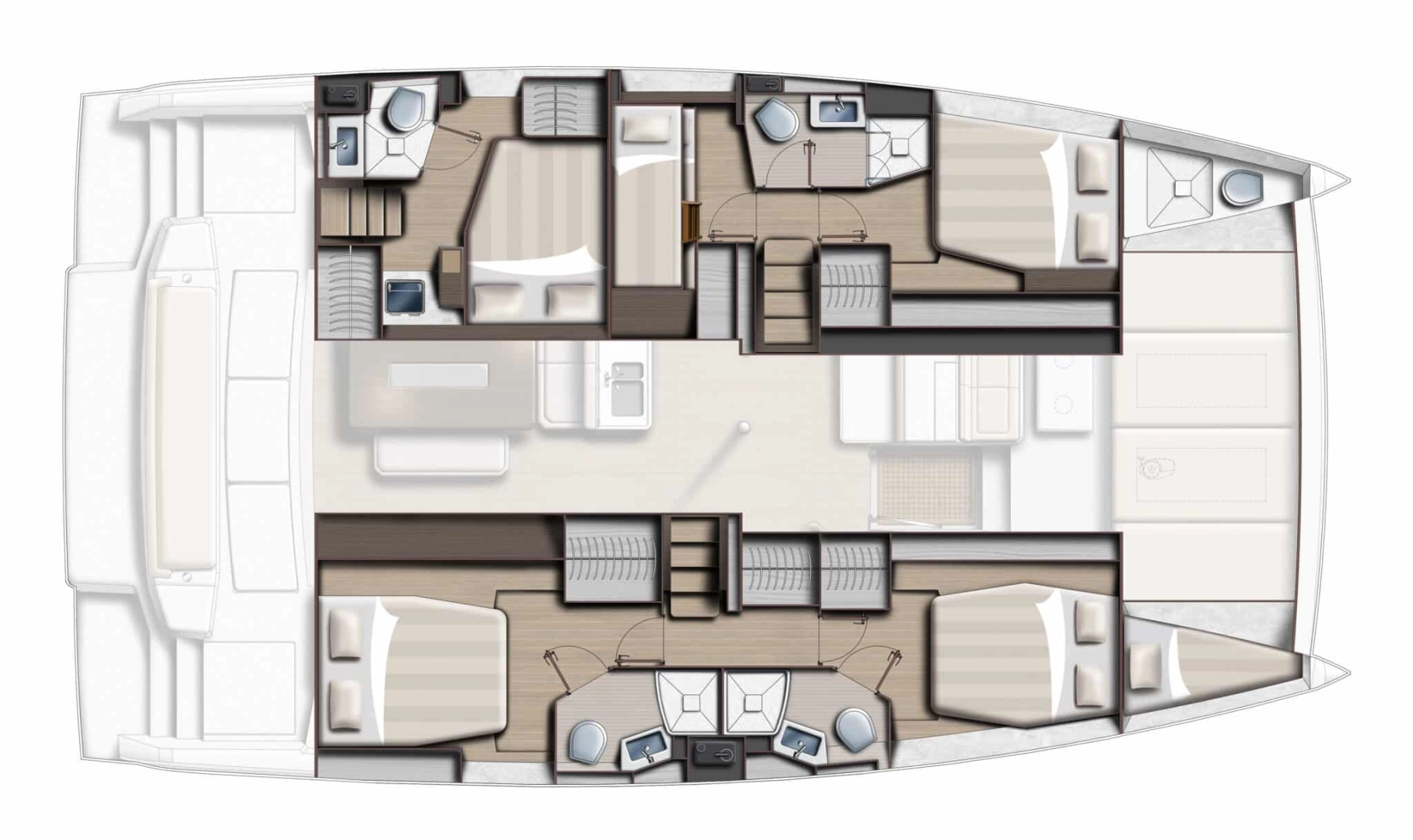 Katamaran mit oder ohne Skipper Bali mieten in Pirovac