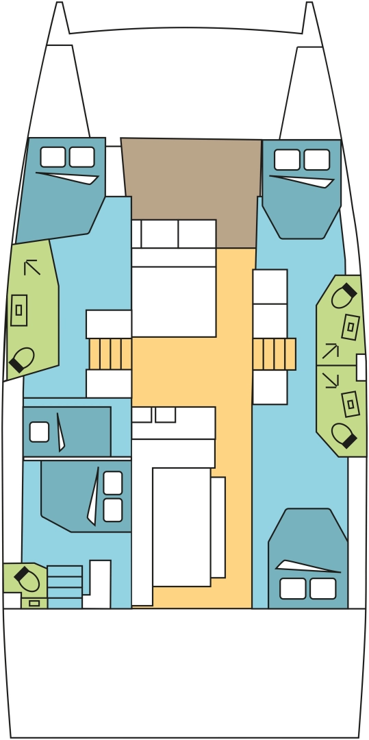 Vermietung Katamaran Bali mit Führerschein
