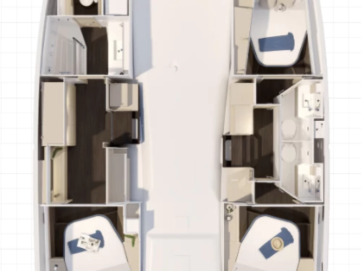 Vermietung Katamaran Fountaine Pajot mit Führerschein