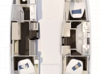 Vermietung Katamaran Fountaine Pajot mit Führerschein