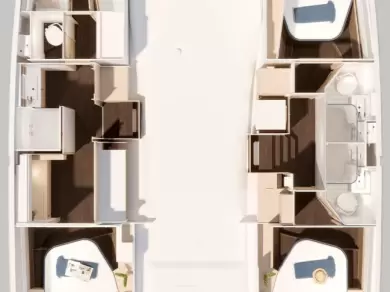 YachtCharter in Frenchtown - Fountaine Pajot Fountaine Pajot FP 44 Maestro - 3 cab. auf SamBoat