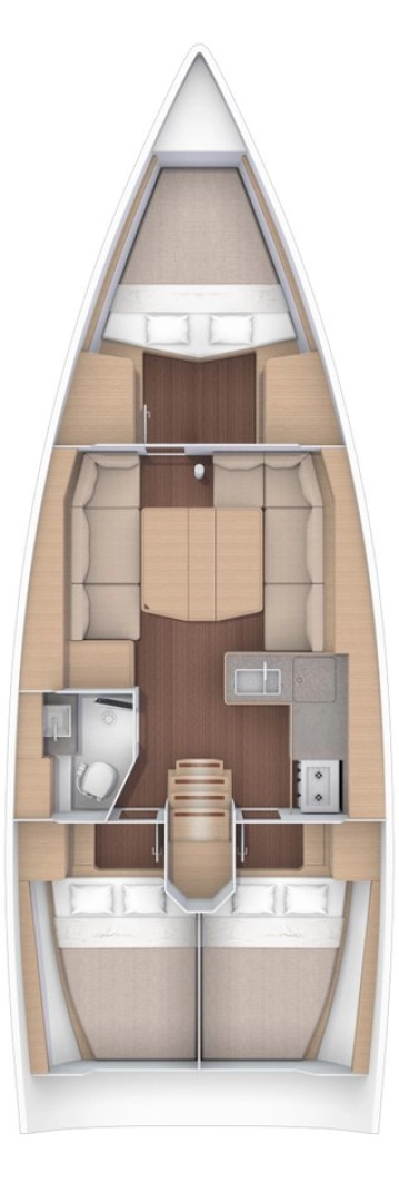 YachtCharter in La Rochelle - Dufour Dufour 390 auf SamBoat