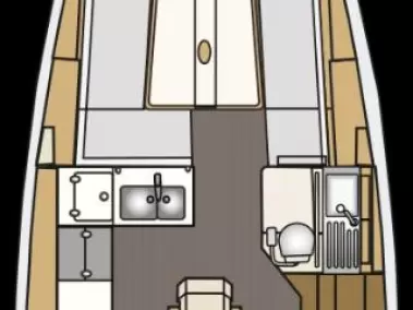 Bootsverleih Elan E4 Betina Samboat