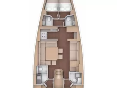 Ein Dufour Dufour 56 Exclusive mieten in Sicilia