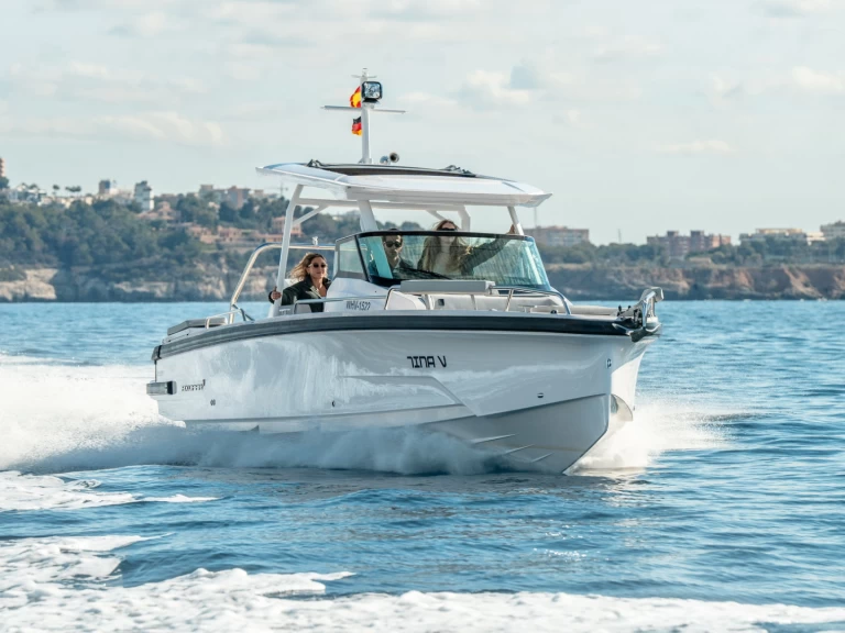 Ein Axopar 29 Sun Top mieten in Trogir