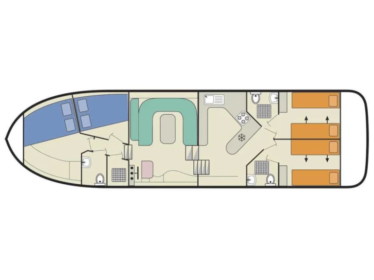 Motorboot mieten in Decize - Le Boat Magnifique