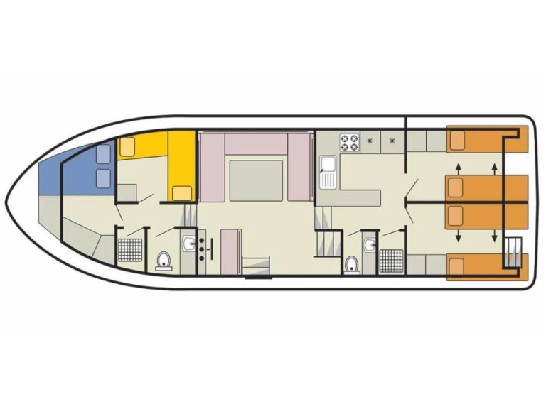 Vermietung Motorboot  mit Führerschein