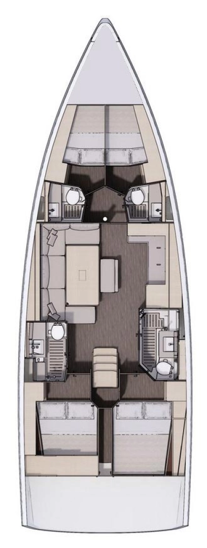 Boot mieten Trogir günstig Dufour 470