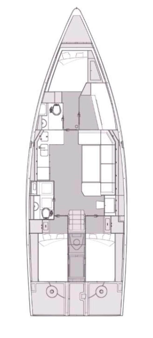 YachtCharter in Portorož - Elan Elan Impression 45 (ex. 43) - 4 cab. auf SamBoat