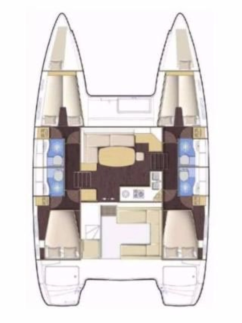 Katamaran mieten in Trogir - Lagoon Lagoon 400