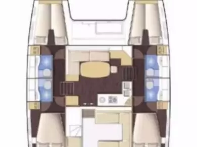 Katamaran mieten in Trogir - Lagoon Lagoon 400