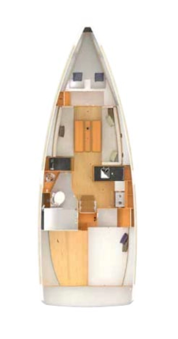 Boot mieten Golfo Aranci günstig Sun Odyssey 349