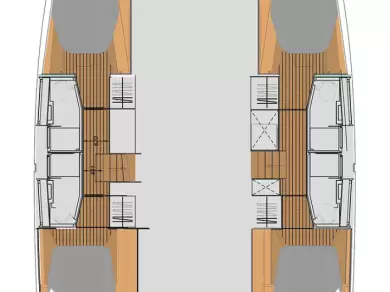 Katamaran mit oder ohne Skipper Fountaine Pajot mieten in Road Town