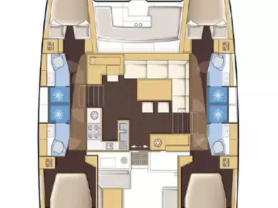 Vermietung Katamaran Lagoon mit Führerschein
