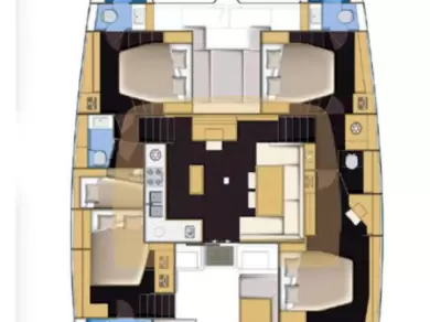 YachtCharter in Eden Island - Lagoon Lagoon 52 F auf SamBoat