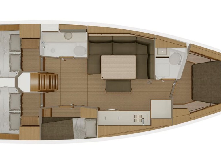 Vermietung Segelboot Dufour mit Führerschein