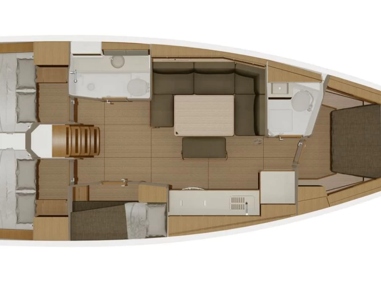 Vermietung Segelboot Dufour mit Führerschein