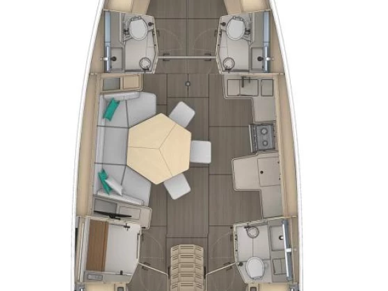 Boot mieten Préveza günstig Dufour 44