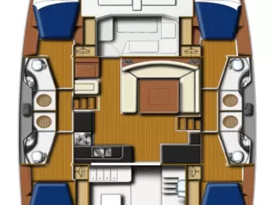 Vermietung Katamaran Leopard Catamarans / Robertson & Caine mit Führerschein