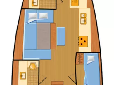 Boot mieten Pula günstig Dufour 430