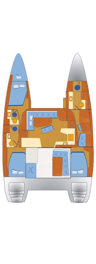 Katamaran mit oder ohne Skipper Lagoon mieten in Rogoznica