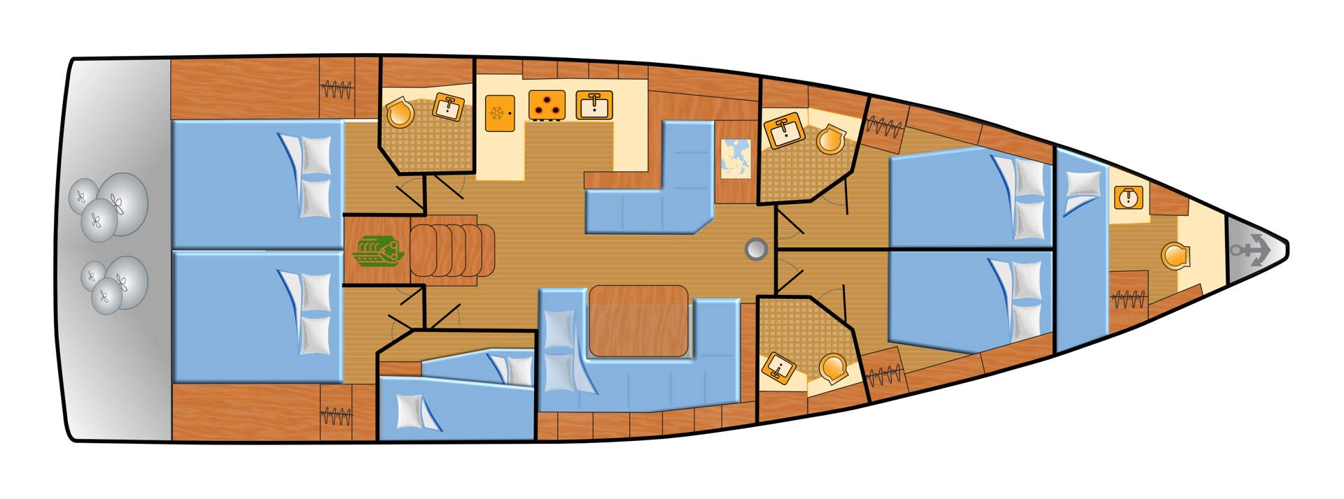 Bénéteau Oceanis 51.1 mieten Rogoznica