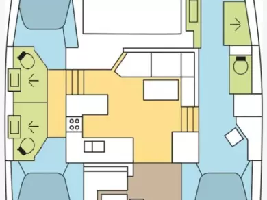 Bootsverleih Fountaine Pajot Astrea 42 Álimos Samboat