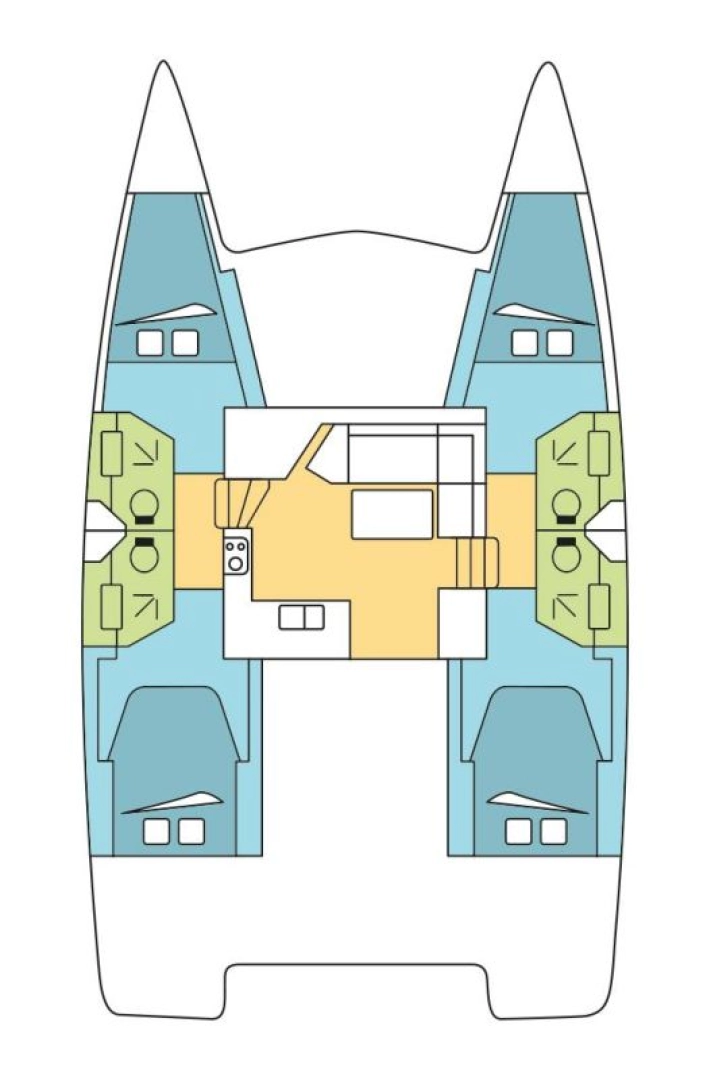 Katamaran mieten in Parham Town - Fountaine Pajot Isla 40