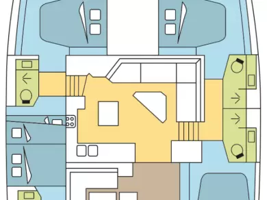 Vermietung Katamaran Fountaine Pajot mit Führerschein