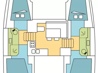 Boot mieten Nassau günstig Lagoon 40