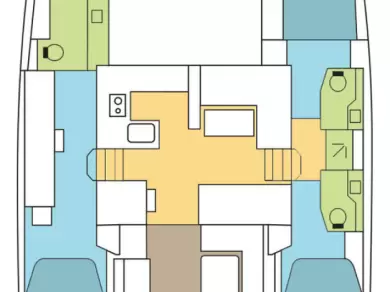 Ein Nautitech Nautitech 46 Fly mieten in Komolac