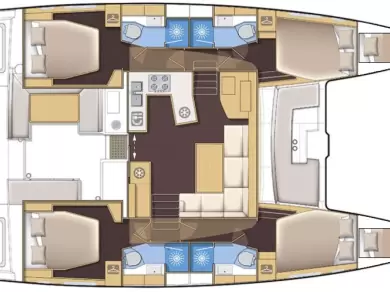 Katamaran mit oder ohne Skipper Lagoon mieten in Kaštela