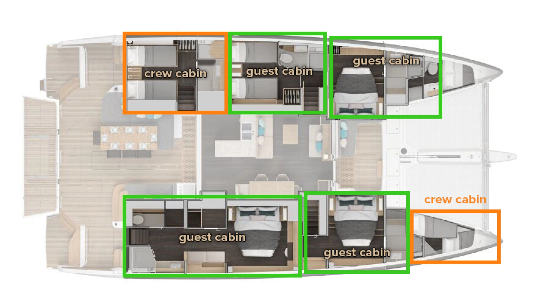 Boot mieten Kaštela günstig Lagoon 60