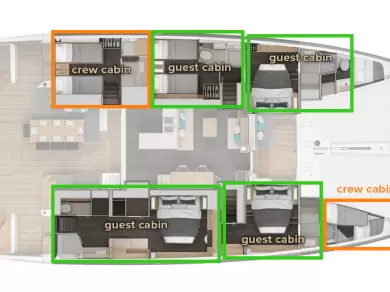 Boot mieten Kaštela günstig Lagoon 60