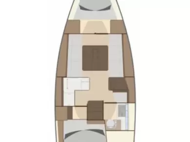 YachtCharter in Primošten - Dufour Dufour 335 Grand Large auf SamBoat