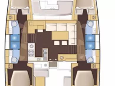 Ein Lagoon Lagoon 450 F mieten in Álimos