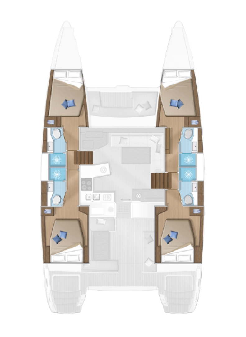 Bootsverleih Lagoon Lagoon 450 F Álimos Samboat